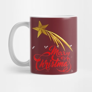 Merry cristmas art design. Mug